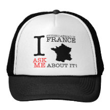 Eu estudei no exterior no chapéu de France Bonés