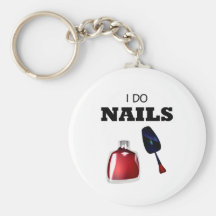 Eu faço as unhas (o técnico do prego) chaveiro