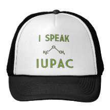Eu falo o chapéu do camionista de IUPAC Boné