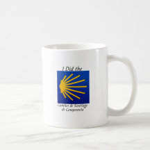 Eu fiz o Camino de Santiago Canecas