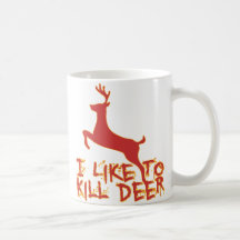 Eu gosto de matar a caneca dos cervos