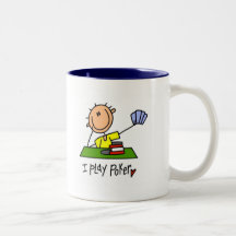 Eu jogo o camiseta e os presentes do póquer caneca
