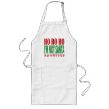 Eu não sou papai noel aventais