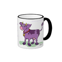 Eu nunca vi uma vaca roxa canecas
