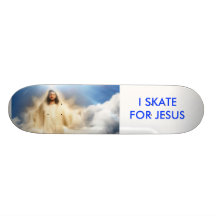 EU PATINO PARA JESUS SKATEBOARD
