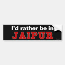 Eu preferencialmente estaria em Jaipur Adesivos