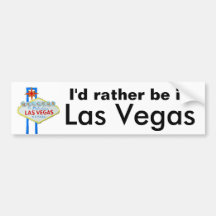 Eu preferencialmente estaria em Las Vegas Adesivos