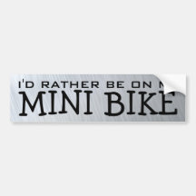 Eu preferencialmente estaria em minha mini bicicle adesivos