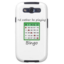 Eu preferencialmente estaria jogando o bingo (o ca