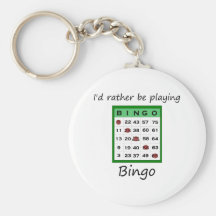 Eu preferencialmente estaria jogando o bingo (o ca chaveiro