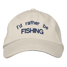 Eu preferencialmente estaria pescando o boné ajust