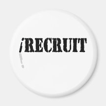 Eu recruto imã de refrigerador