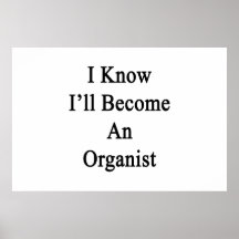Eu sei que eu me transformarei um organista poster