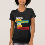 Eu serei cargo-feminista em um cargo-pa… - Persona Camisetas