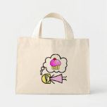 Eu sonho dos cupcakes bolsa