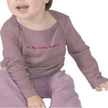 Eu sou a irmã mais nova camisetas