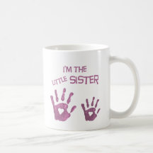 Eu sou a irmã mais nova caneca