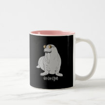 Eu sou a morsa caneca