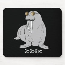 Eu sou a morsa mouse pad