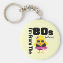 Eu sou do anos 80 o que é sua desculpa? chaveiro
