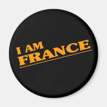 Eu sou France Imã De Refrigerador