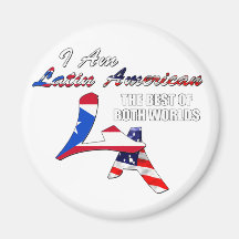 Eu sou latino-americano imã