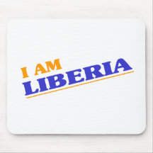 Eu sou Liberia Mouse Pads