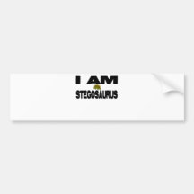 Eu sou Stegosaurus Adesivos