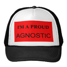 Eu sou UM AGNÓSTICO ORGULHOSO Boné