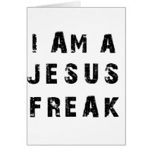 Eu sou um anormal de Jesus Cartões