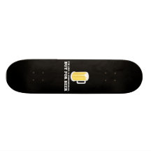 Eu sou um Chocoholic, mas para a cerveja Skates