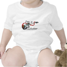 Eu sou um rockstar camiseta