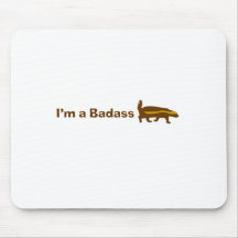 Eu sou um texugo de mel de Badass Mousepad
