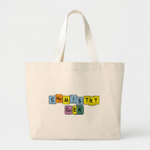 Eu sou UMA QUÍMICA GEEK1 Bolsas Para Compras