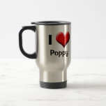 Eu te amo a caneca de viagem, personaliza o pai pe