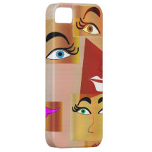 Eu telefono 5 ao caso "mulheres " capa iPhone 5 Case-Mate