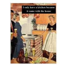 Eu tenho somente uma cozinha porque… cartões postais
