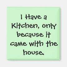 Eu tenho uma cozinha… imãs