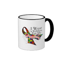 Eu visto uma fita para meu neto - consciência do a caneca