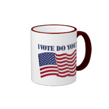 EU VOTO FAÇO-O? CANECAS