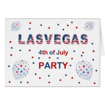 EUA Las Vegas 4o do cartão do PARTIDO de julho