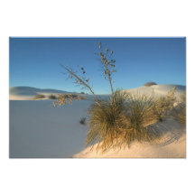 EUA, New mexico, nacional branco 3 das areias Impressão Fotográfica