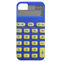 Euro- caso do iPhone 5 da calculadora iPhone 5 Capas
