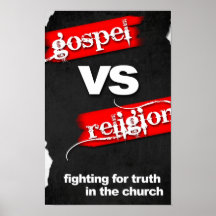 Evangelho contra a religião poster