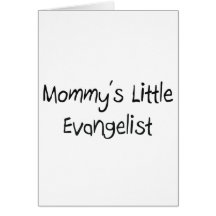 Evangelista pequeno de Mommys Cartões