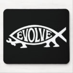 Evolua peixes mousepad