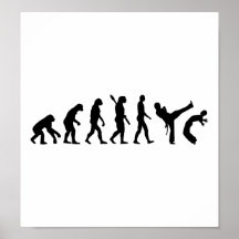 Evolução Capoeira Poster