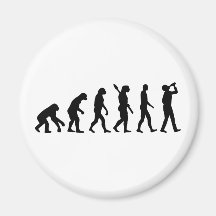 Evolução do bebendo do álcool imãs