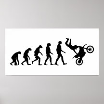 Evolução do motocross posteres