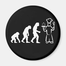 Evolução do padeiro imã de geladeira
